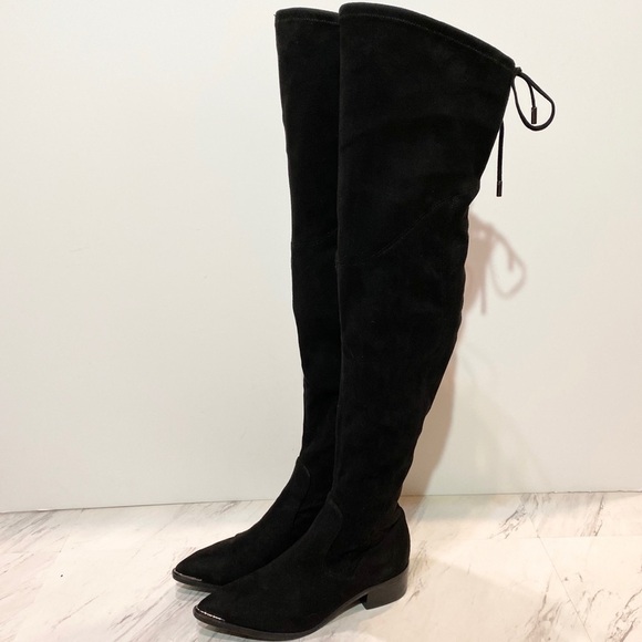 Marc Fisher Yuna Over The Knee Black Boots 5M